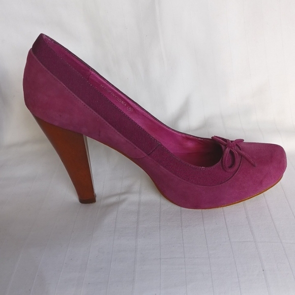 Aldo Purple Suede Hidden Platform Pump- Sz. 38/7.5 - Picture 7 of 16